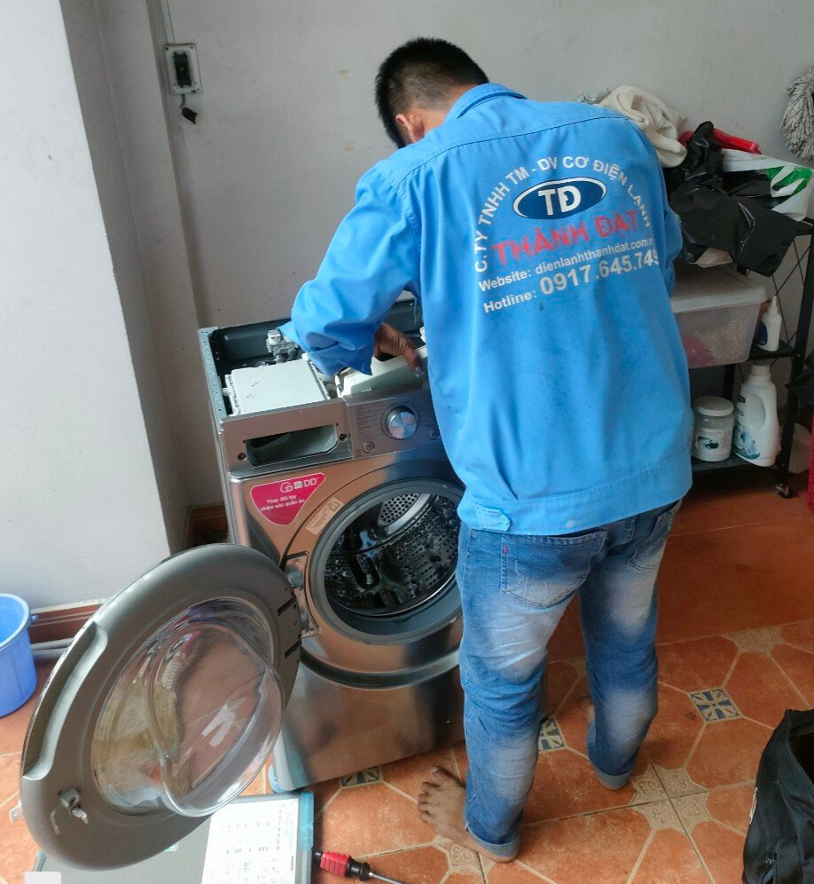 Sửa máy giặt LG quận Tân Bình