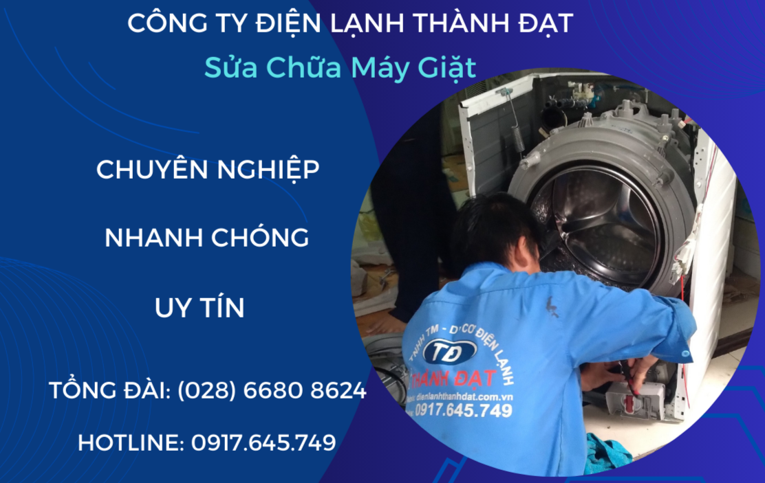 Sửa máy giặt Toshiba quận Tân Bình