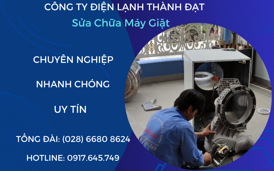 Sửa máy giặt Sanyo quận Tân Bình