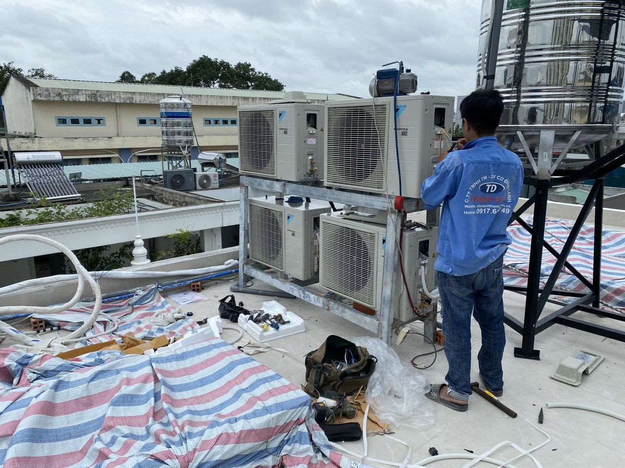 NGUYÊN NHÂN VÀ CÁCH KHẮC PHỤC MÁY LẠNH DAIKIN BỊ ĐÓNG ĐÁ